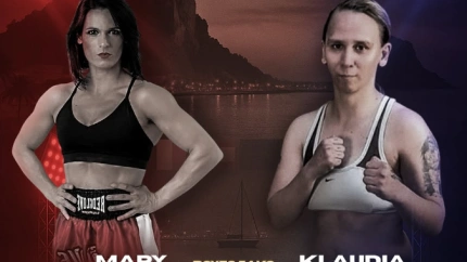 Cartel del combate que enfrentará a Mari Carmen Romero con la eslovaca Klaudia Ferencziova