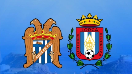 Cartel del Trofeo Playa y Sol que enfrentará al Águilas FC y al CF Lorca Deportiva