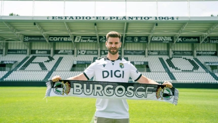 El delantero Mario González regresa a casa para liderar el ataque del Burgos CF