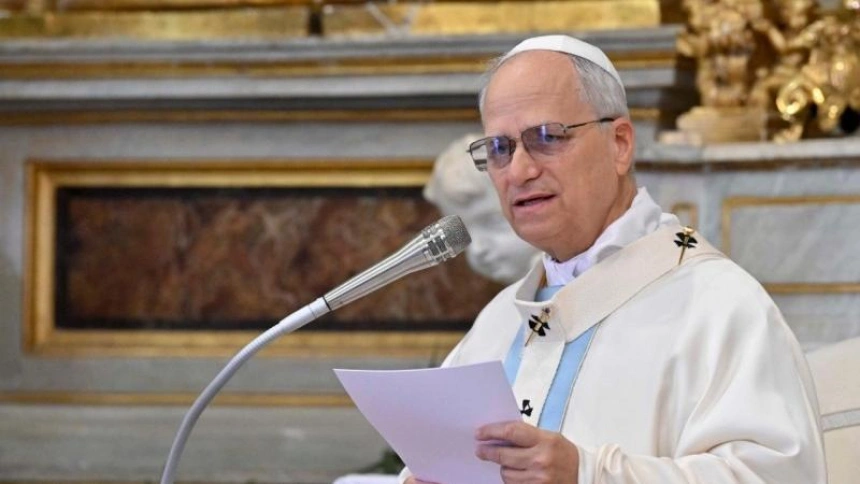 El Papa León en Castel Gandolfo