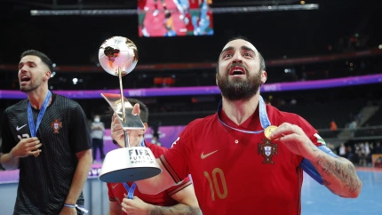 El portugués llevó a su país en 2021 a conquistar el Mundial de Fútbol Sala.