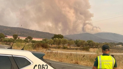 Incendios en Extremadura