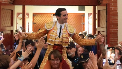 Juan Ortega, a hombros este sábado en Gijón