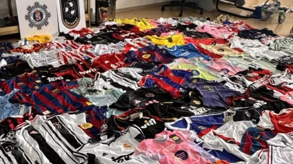 Material intervenido en La Manga