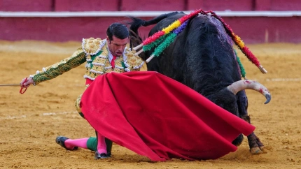 Emilio de Justo, durante su actuación este jueves en Málaga