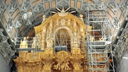 Imagen del retablo de Chelva.