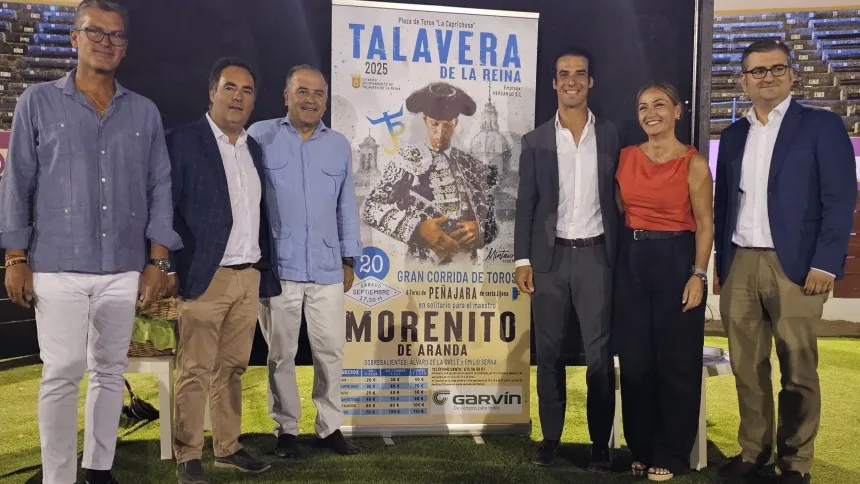 Presentación de la encerrona de Morenito de Aranda en Talavera de la Reina