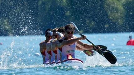 Bronce en los Mundiales de Piragüismo de K4 500