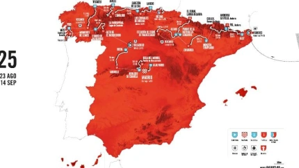Recorrido de La Vuelta 2025