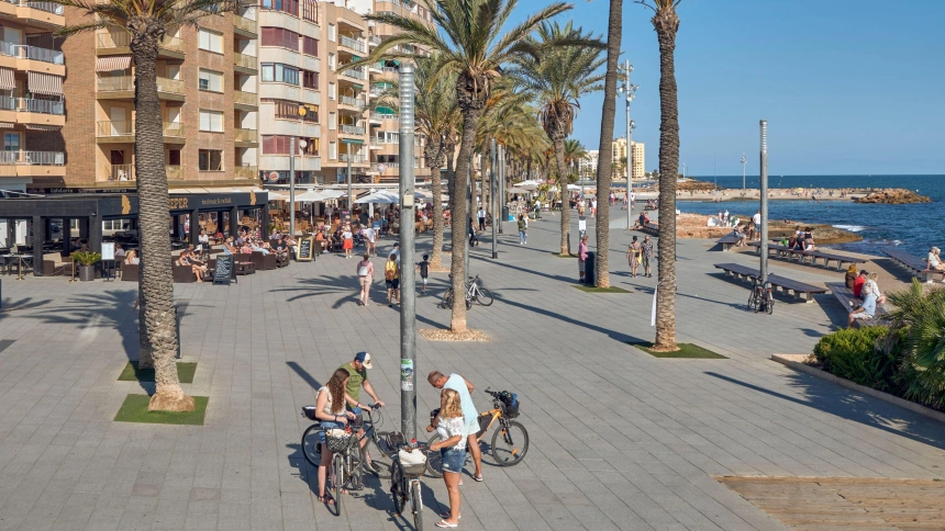 Paseo marítimo de Torrevieja