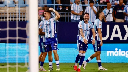 1-0 Así te contamos la primera victoria del Málaga tras una monumental chilena de Rafa