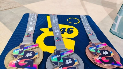 Medallas que se entregarán a los mejores de cada disciplina en los Juegos Deportivos del Guadalentín
