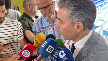 Martín Peláez, presidente del Real Oviedo