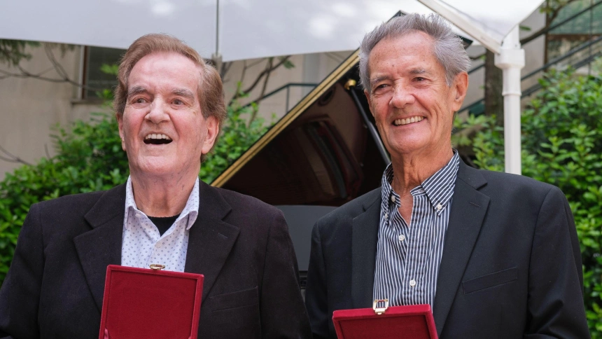 Manuel de la Calva y Ramón Arcusa