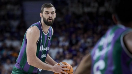 Kravish, en imagen, es uno de los mejores pívots de Unicaja.
