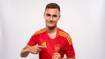 Jorge de Frutos, con la camiseta de España