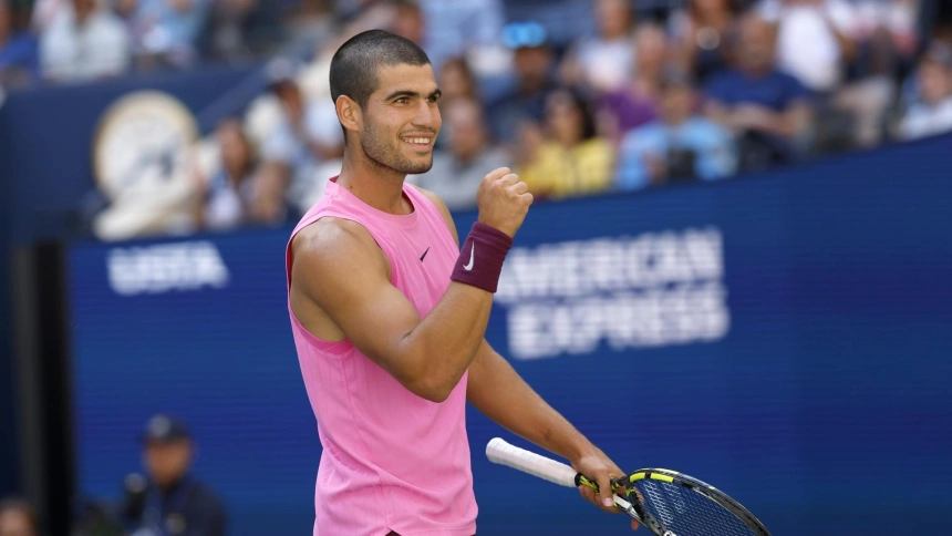 Carlos Alcaraz, en semifinales del US Open