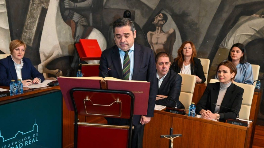 Nueva baja en Vox Ciudad Real: Luis Alberto Marín renuncia como vicepresidente de la Diputación y concejal en el Ayuntamiento