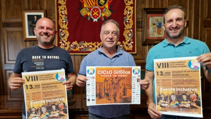 Deporte y solidaridad se dan la mano en Teruel para recaudar fondos contra el síndrome de Angelman