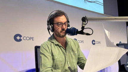Jorge Bustos desde el auditorio Edgar Neville de Málaga