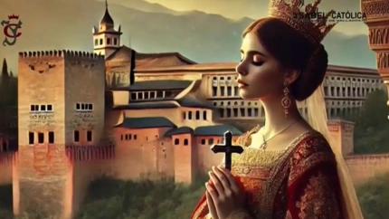 Isabel la Católica mediante inteligencia artificial