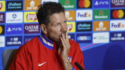 El Cholo Simeone, en la previa de Champions