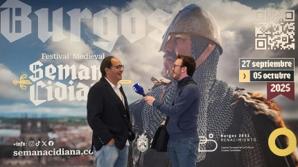 Iván García, profesor de Historia Medieval en la Universidad de Burgos, dirige el Congreso sobre el Cid