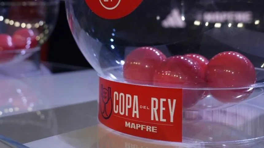 Imagen de un sorteo de Copa del Rey