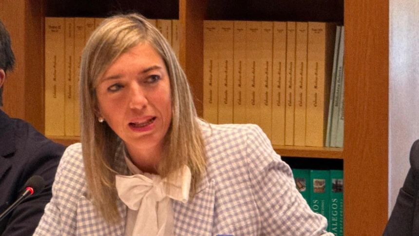 María Baleato, concejala del PP en Santiago