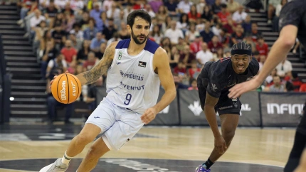 Ricky Rubio, durante el Covirán Granada-Joventut
