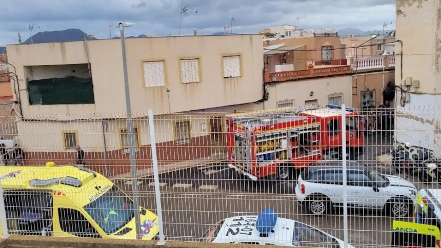 Incendio en Los Barreros