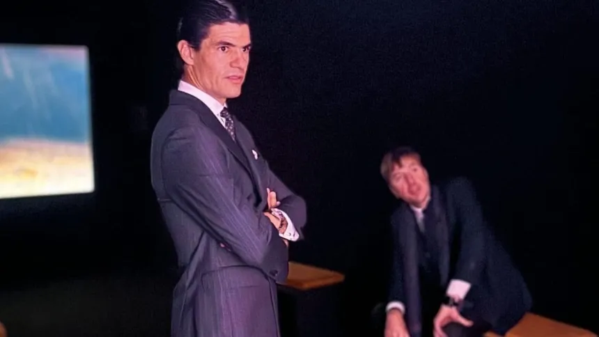 Pablo Aguado junto a Albert Serra