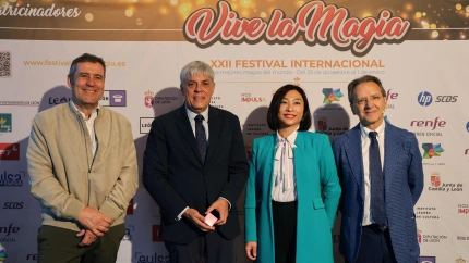 Acto de presentación del Festival Internacional León Vive la Magia 2025