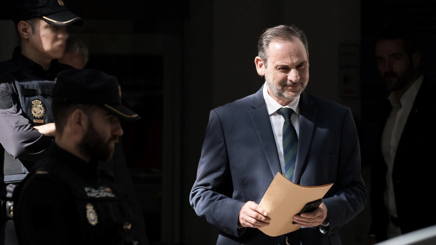 El exministro de Transportes José Luis Ábalos