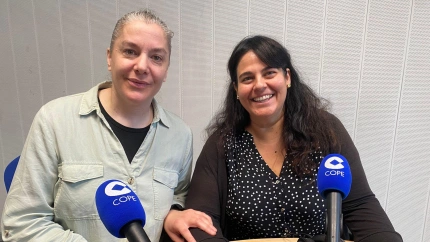 Judit Barreno de Noauto y Clara García, del CEE Ntra. Sra. de la Esperanza