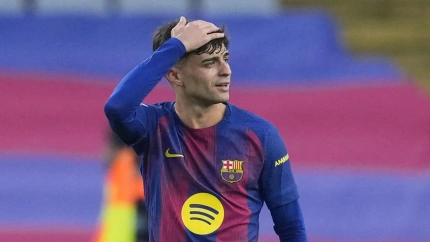 Pedri marcó el primer gol del Barcelona contra el Girona