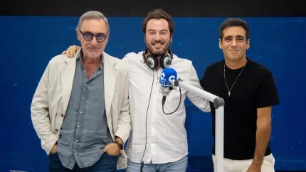 Carlos Herrera, Jorge Bustos y Alberto Herrera