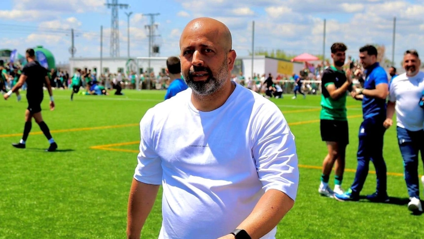 Martín Fernández, entrenador del CD Gévora