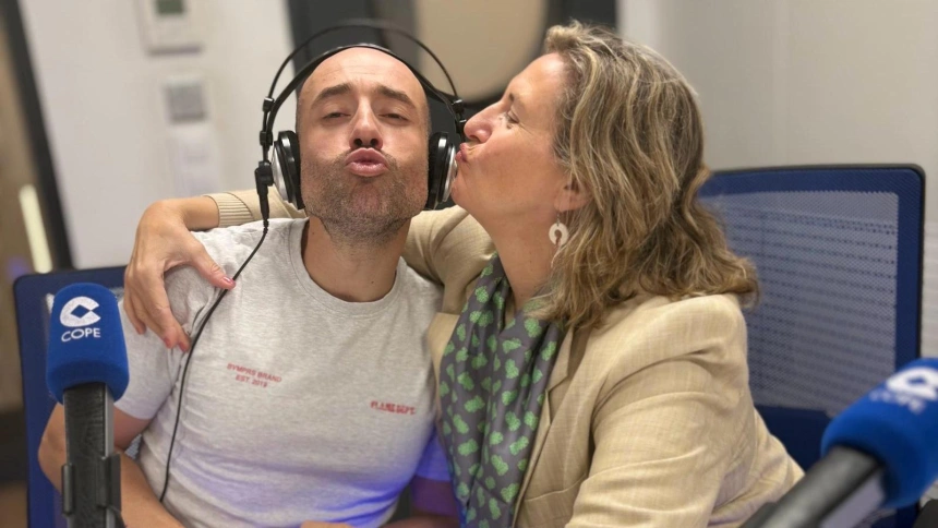 Fernando Martín y Cristina López Schlichting