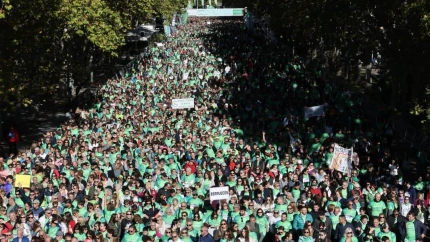 Marcha contra el cáncer en Valladolid