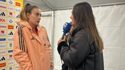 Alexia Putellas, con Andrea Peláez, en El Partidazo de COPE