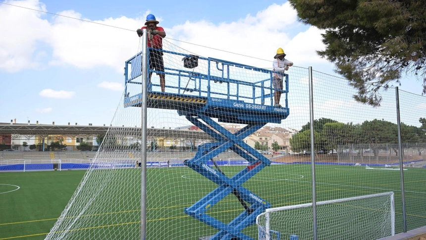 Paiporta ultima las actuaciones para que los cuatro equipos de fútbol puedan usar el campo de El Terrer