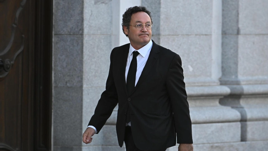El fiscal general del Estado, Álvaro García Ortiz, llega al Tribunal Supremo