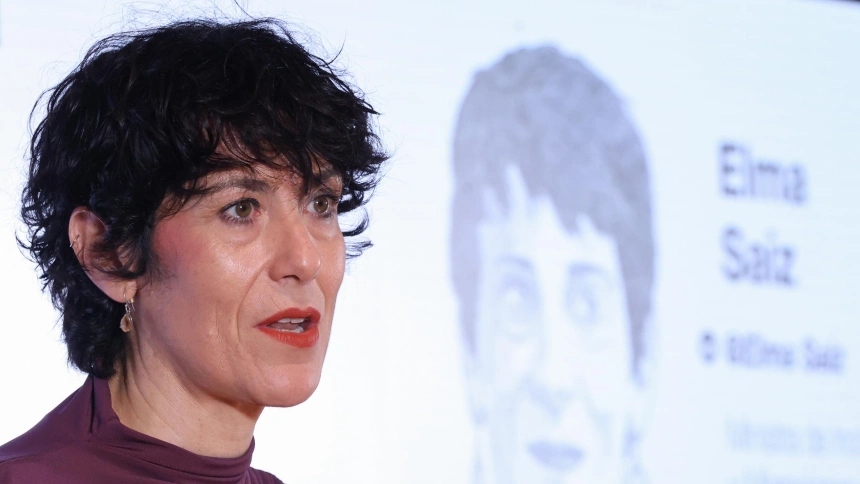 La ministra de Inclusión, Seguridad Social y Migraciones, Elma Saiz