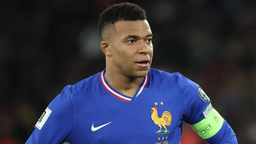 Kylian Mbappé, con la selección española