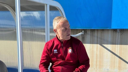 Sebas López, entrenador del CF Lorca Deportiva