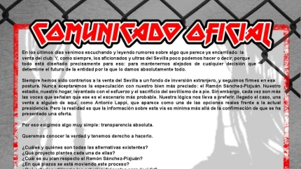 Comunicado de Los Biris