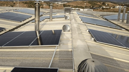 Instalación fotovoltaica del Centro Especial de Empleo Minuscenter