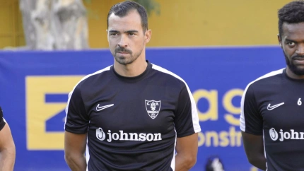 Miguel de las Cuevas, en su etapa como jugador del Orihuela.