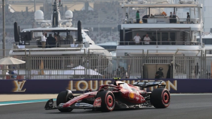 Lewis Hamilton, en el Gran Premio de Abu Dabi